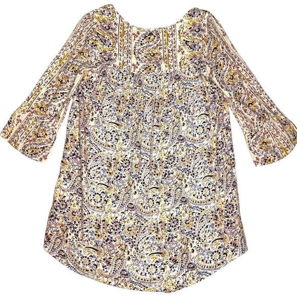 Billabong Take Me Away Tunic Dress Womens Sm Paisley Boho Chic Coastal Cowgirl - Picture 5 of 13